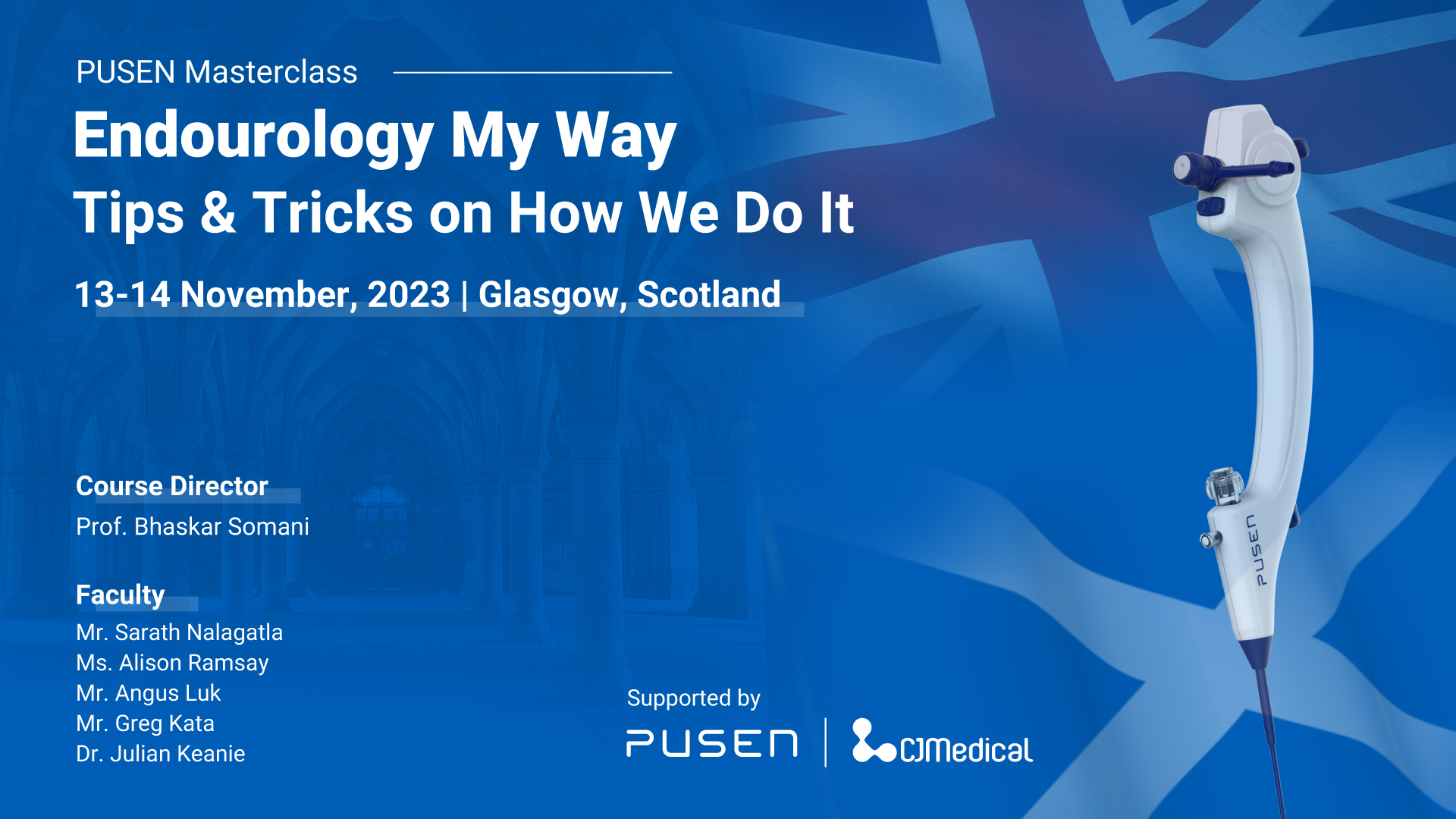 PUSEN Masterclass Endourology My Way Tips & Tricks on How We Do It